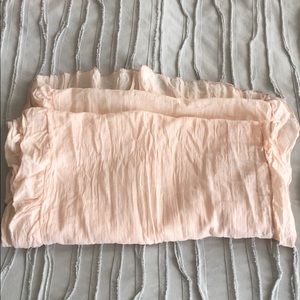 Cotton summer scarf.